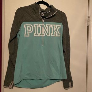VS Pink half zip